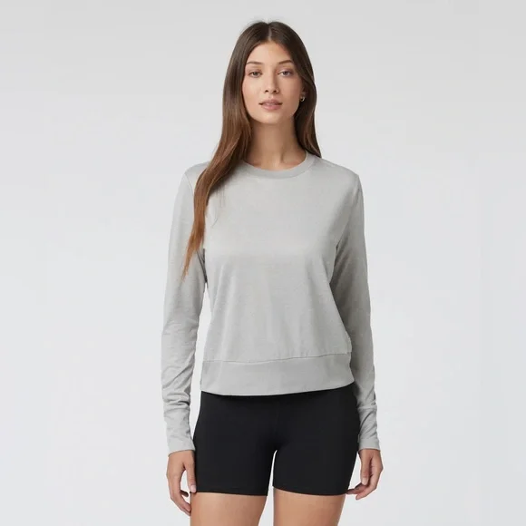 Vuori Daydream Crew, Like New, heather grey, Medium - Picture 2 of 10